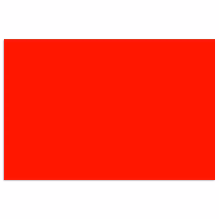 Poster - Vibrant - Vermilion - Rood — 1