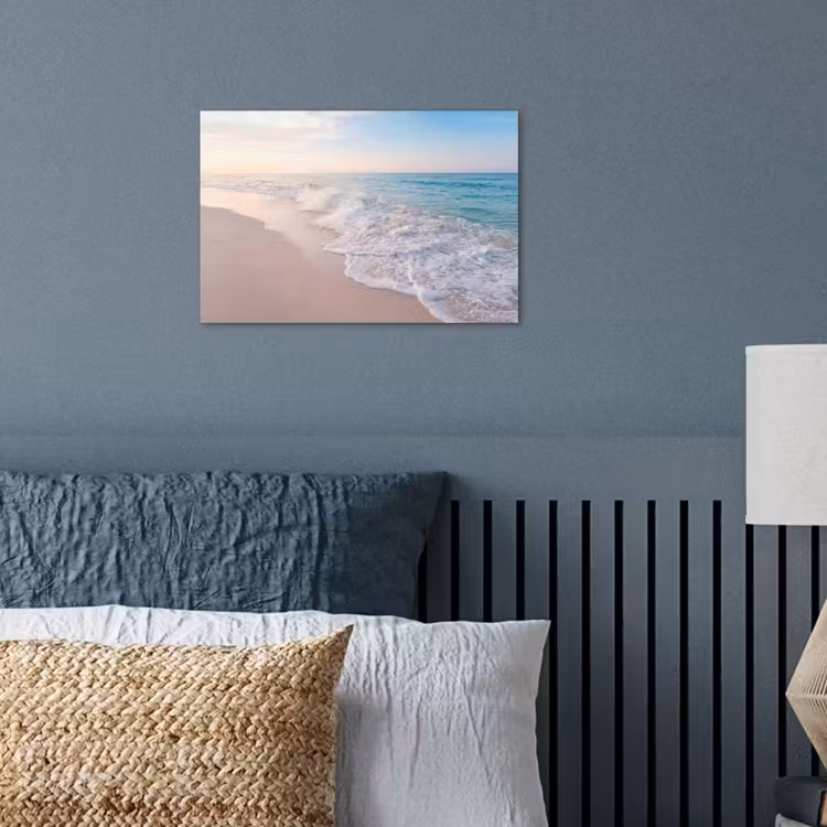 Poster - Zee - Golven - Strand - Natuur - Wit — 3