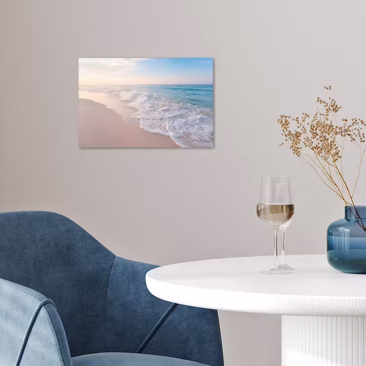 Poster - Zee - Golven - Strand - Natuur - Wit — 4