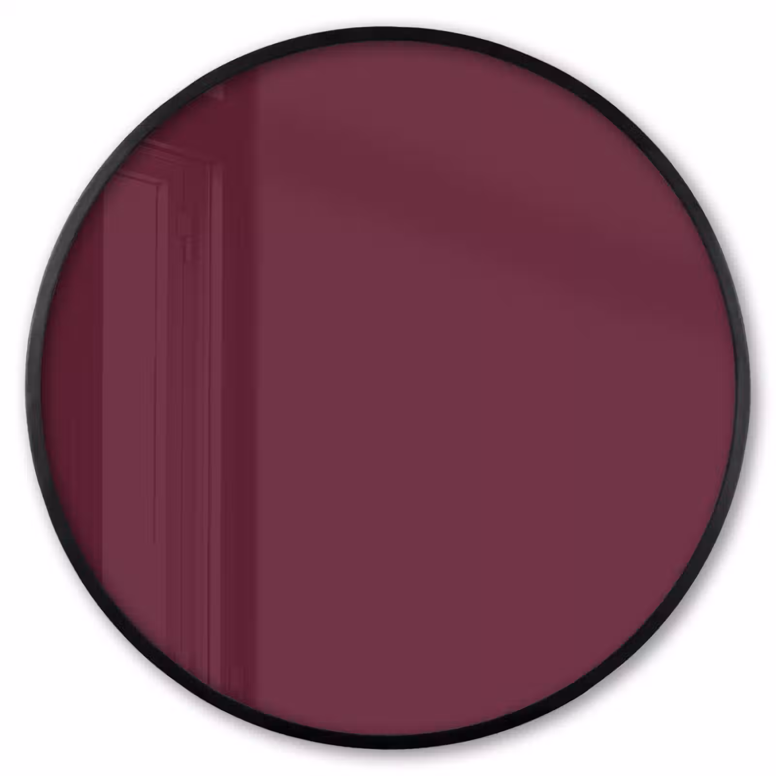 Ronde fotolijst - Deep - Plum - Paars — 1