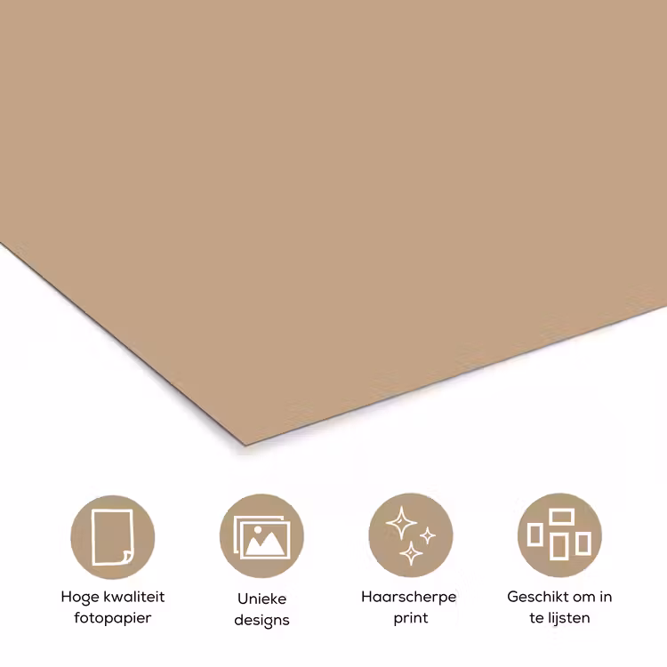 Poster - Soft - Taupe - Bruin — 5