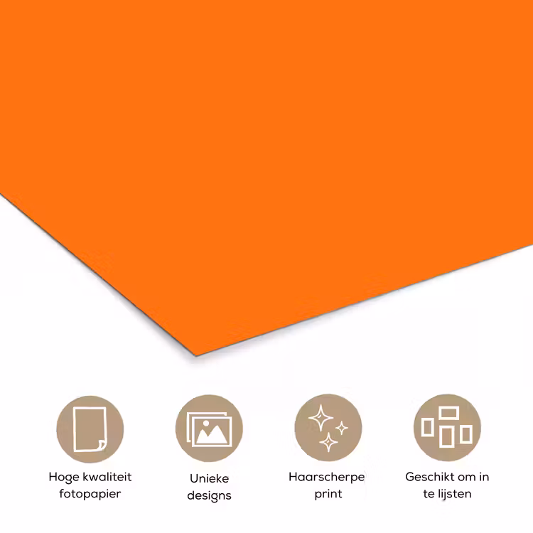Poster - Spiced - Pumpkin - Oranje — 5