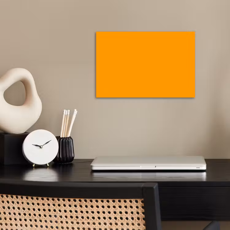 Poster - Warm - Ochre - Oranje — 2