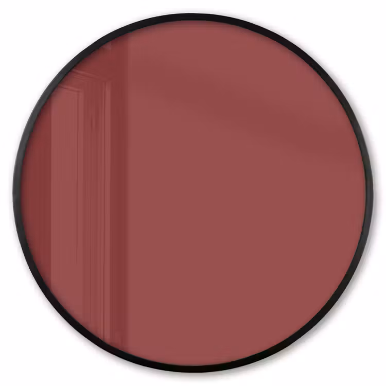 Ronde fotolijst - Barn - Antique - Rood — 1