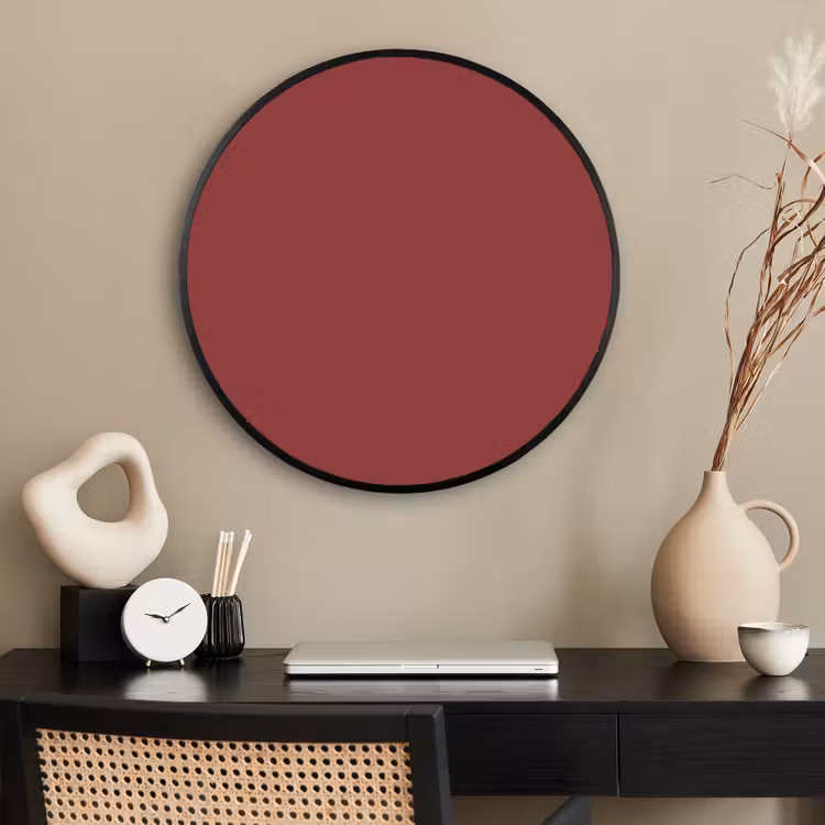 Ronde fotolijst - Barn - Antique - Rood — 2
