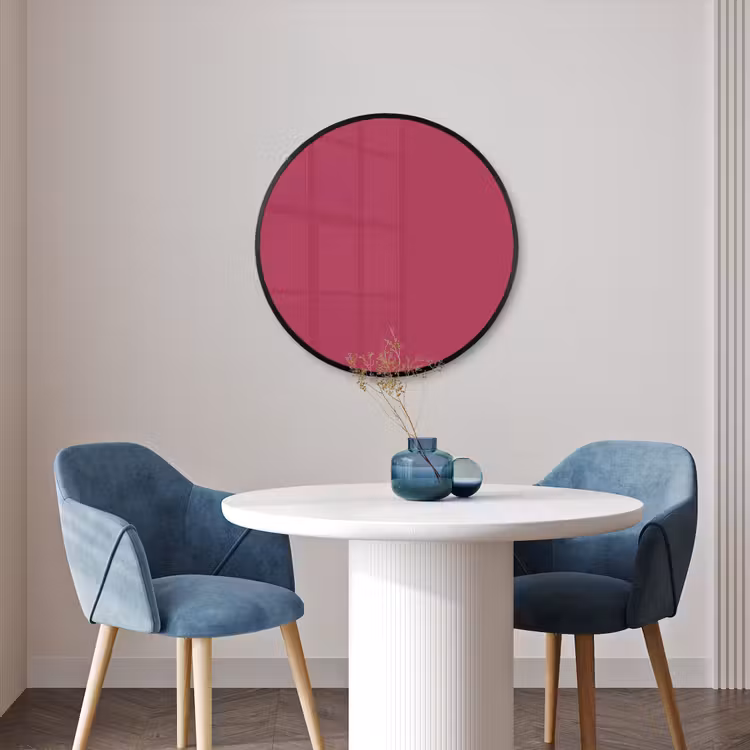 Ronde fotolijst - Deep - Berry - Rood — 3