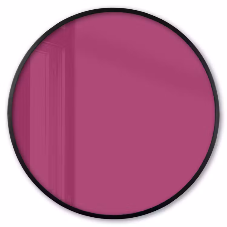 Ronde fotolijst - Deep - Magenta - Paars — 1