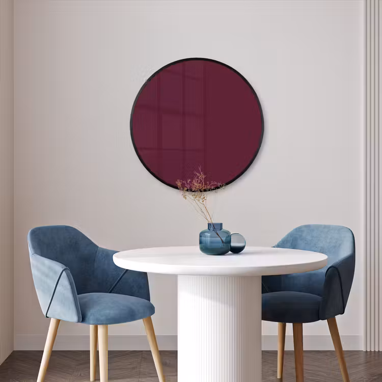 Ronde fotolijst - Deep - Plum - Paars — 3
