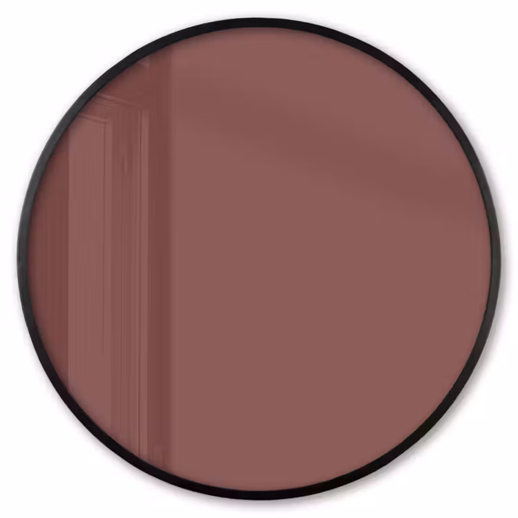 Ronde fotolijst - Muted - Raisin - Rood — 1