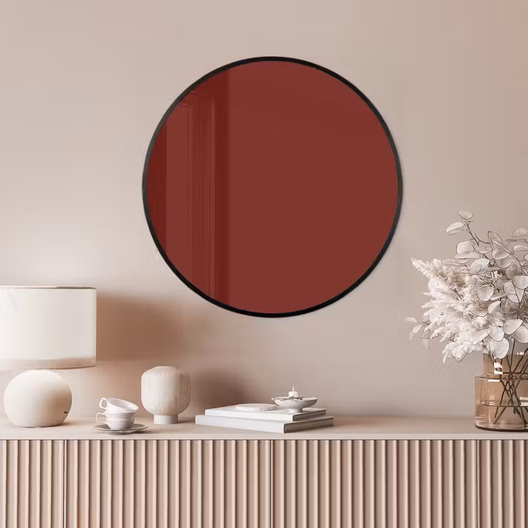 Ronde fotolijst - Rustic - Terracotta - Rood — 4