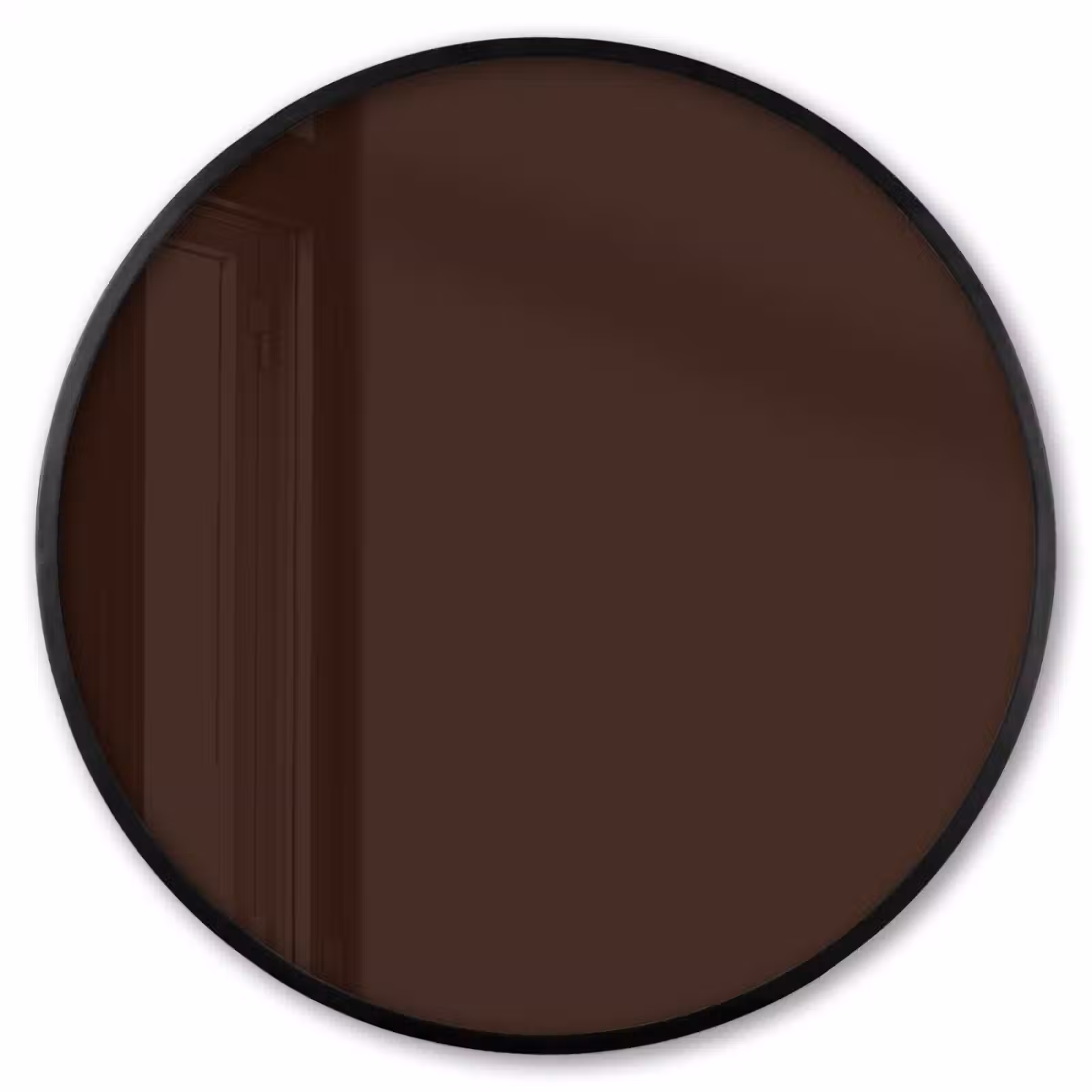 Ronde fotolijst - Dark - Chocolate - Bruin — 1