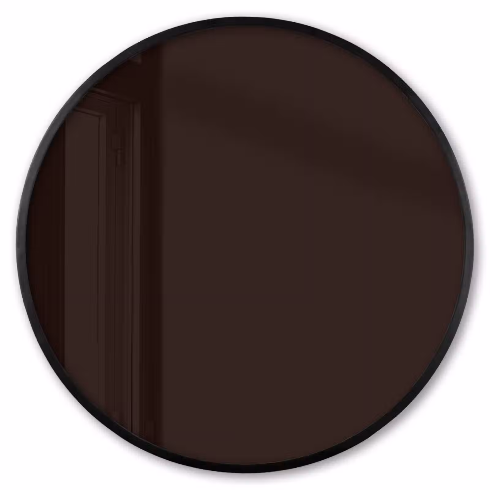 Ronde fotolijst - Deep - Obsidian - Bruin — 1