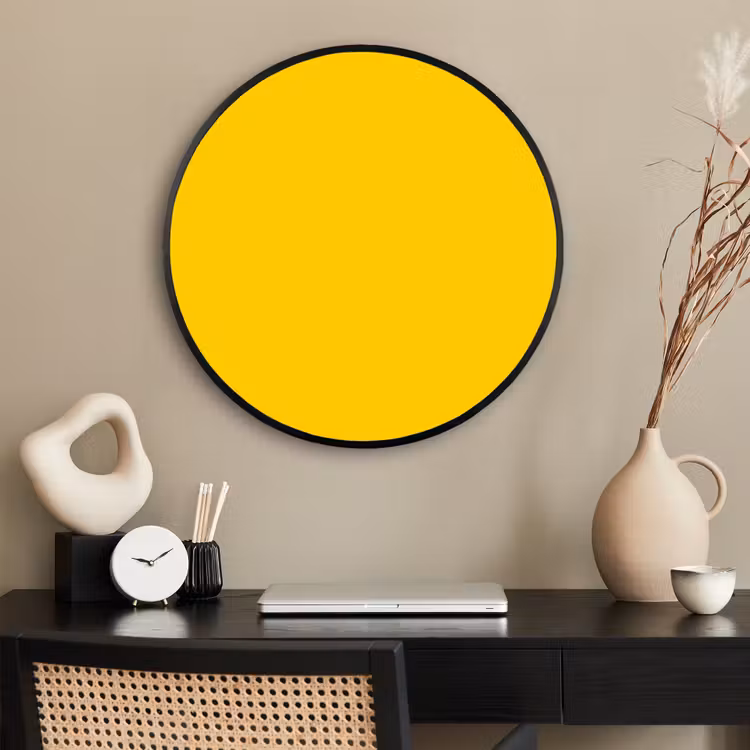 Ronde fotolijst - Antique - Gold - Geel — 2