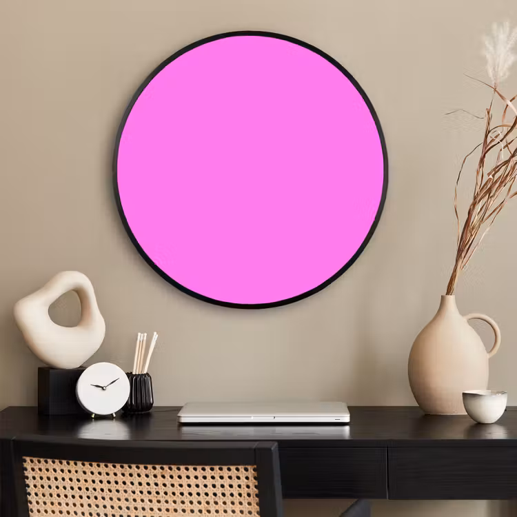 Ronde fotolijst - Bright - Orchid - Roze — 2