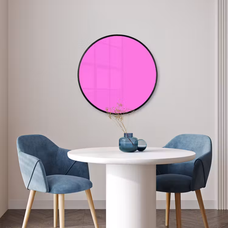 Ronde fotolijst - Bright - Orchid - Roze — 3