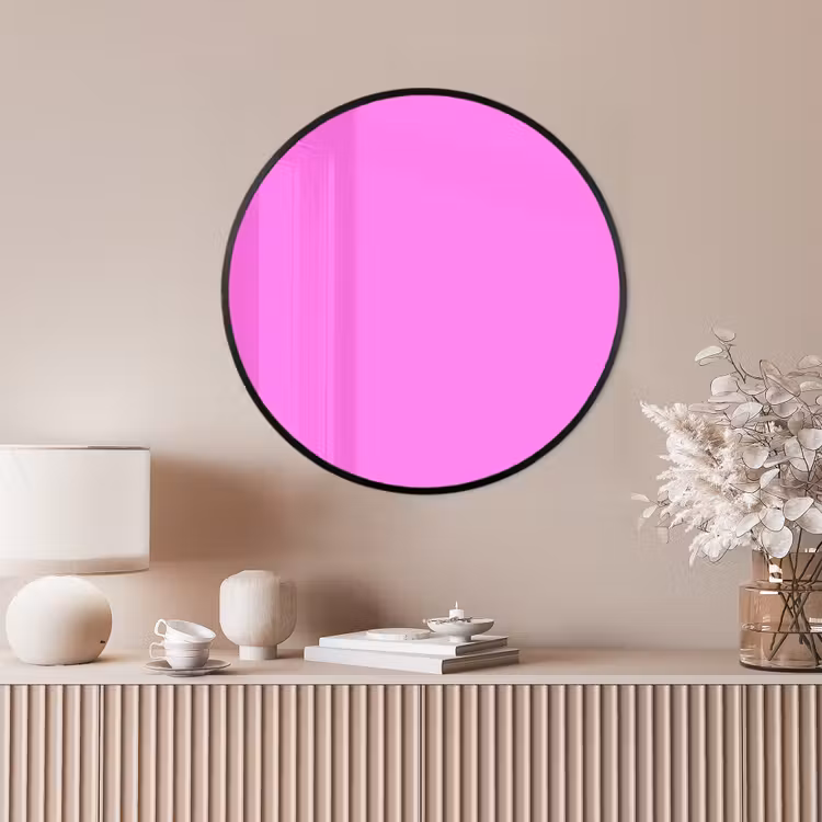 Ronde fotolijst - Bright - Orchid - Roze — 4