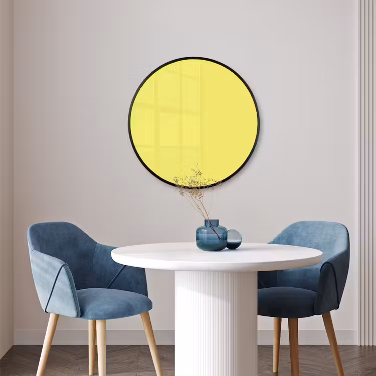 Ronde fotolijst - Buttery - Beige - Geel — 3