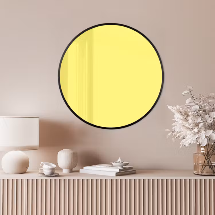 Ronde fotolijst - Buttery - Beige - Geel — 4