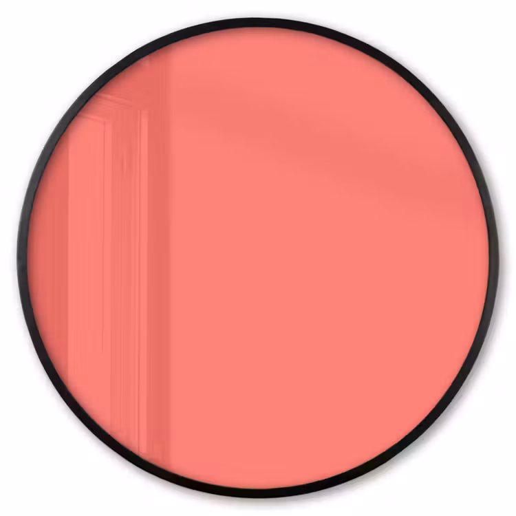 Ronde fotolijst - Coral - Punch - Koraal — 1