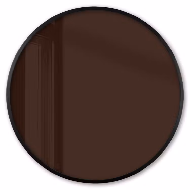 Ronde fotolijst - Dark - Chocolate - Bruin — 1