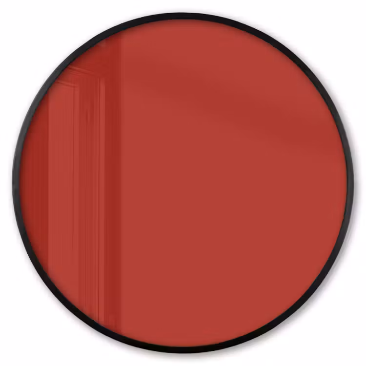 Ronde fotolijst - Deep - Crimson - Rood — 1