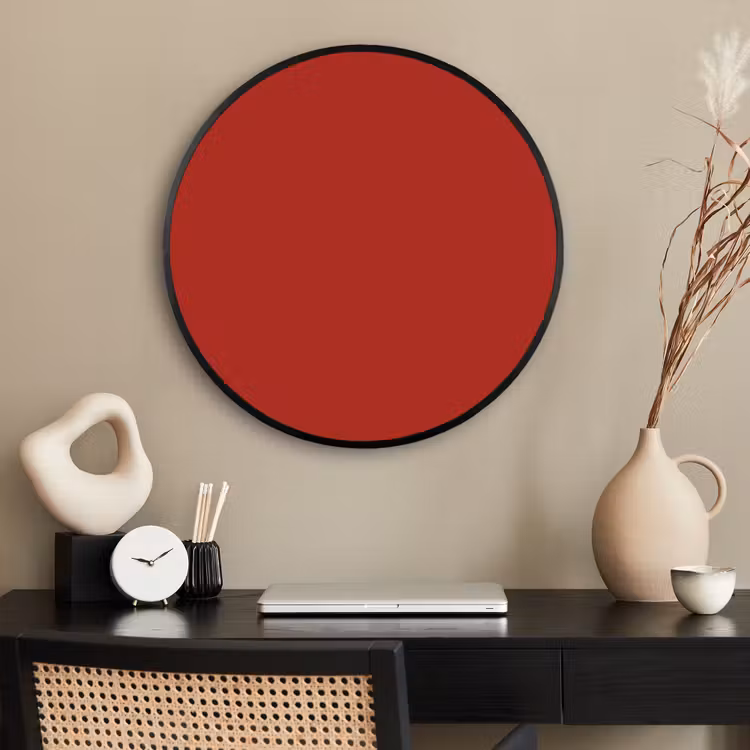 Ronde fotolijst - Deep - Crimson - Rood — 2