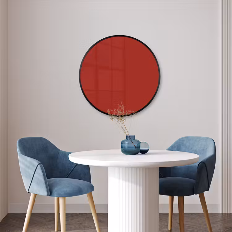Ronde fotolijst - Deep - Crimson - Rood — 3