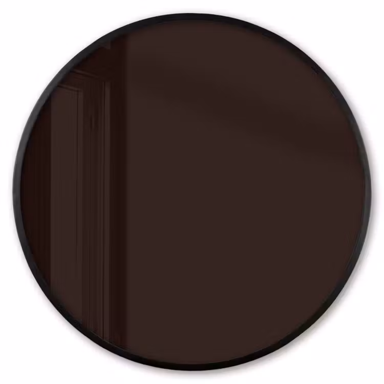 Ronde fotolijst - Deep - Obsidian - Bruin — 1
