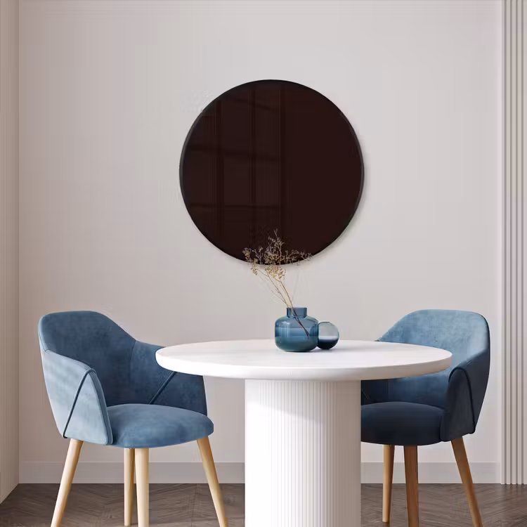 Ronde fotolijst - Deep - Obsidian - Bruin — 3