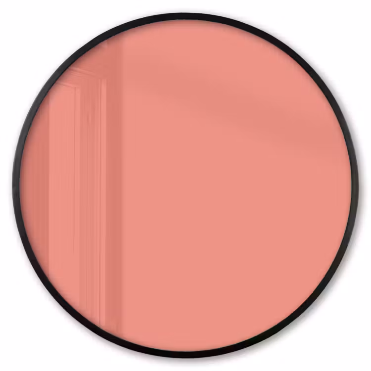 Ronde fotolijst - Dusty - Peach - Koraal — 1