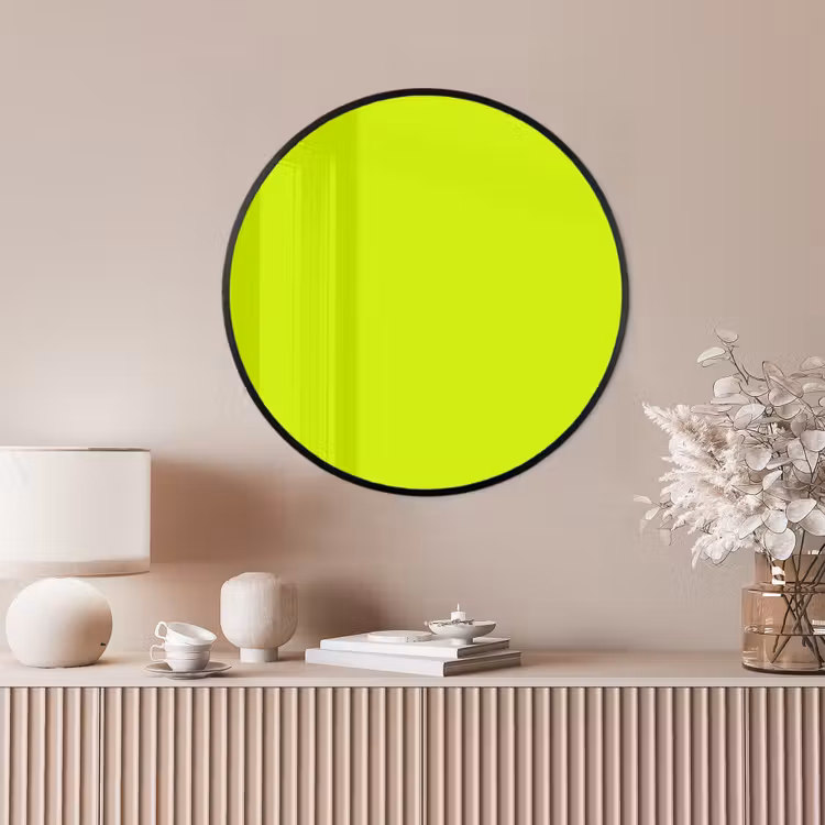 Ronde fotolijst - Electric - Lemon - Geel — 4