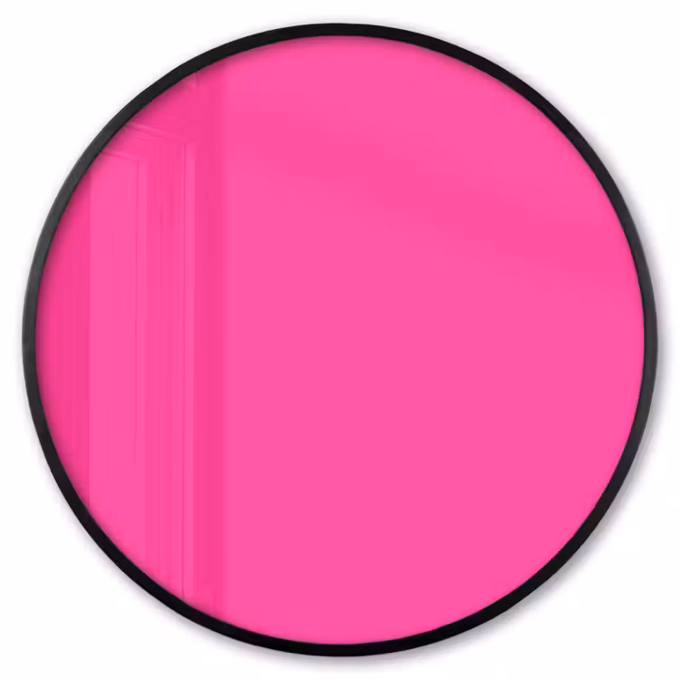 Ronde fotolijst - Electric - Magenta - Roze — 1