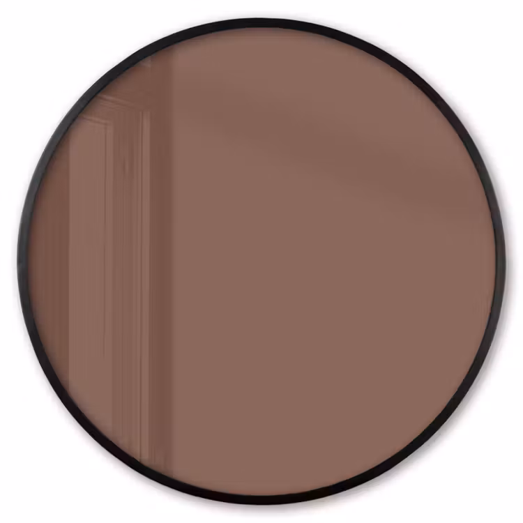 Ronde fotolijst - Muted - Chestnut - Bruin — 1