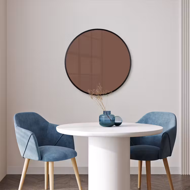 Ronde fotolijst - Muted - Chestnut - Bruin — 3