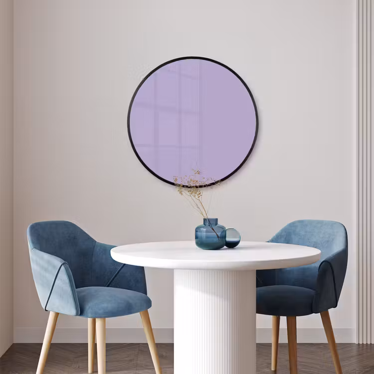 Ronde fotolijst - Pastel - Lilac - Paars — 3