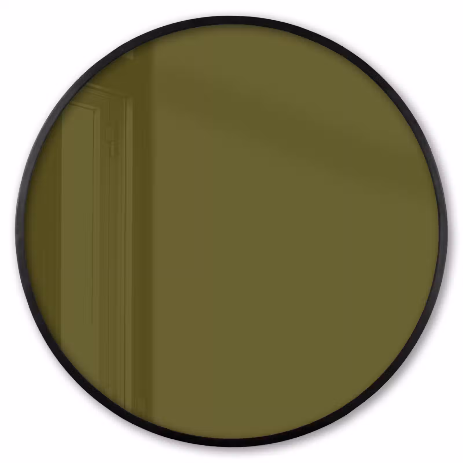 Ronde fotolijst - Dark - Olive - Groen — 1
