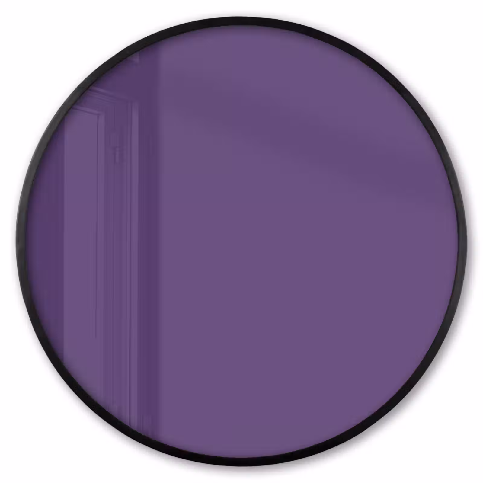 Ronde fotolijst - Deep - Plum - Paars — 1
