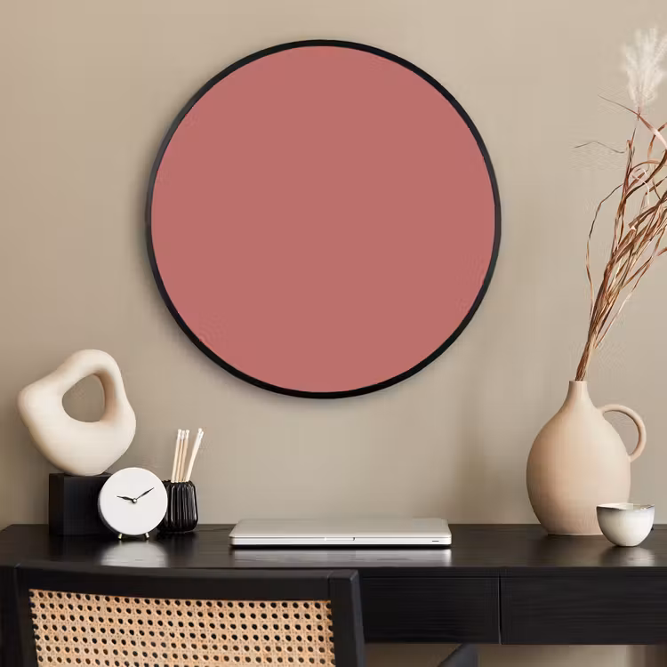 Ronde fotolijst - Ancient - Rose - Roze — 2