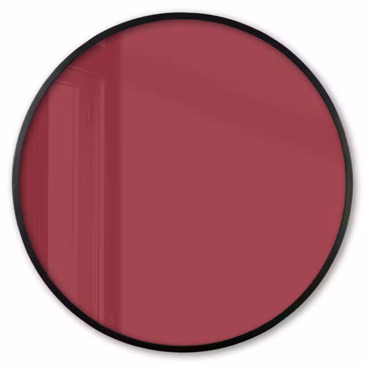 Ronde fotolijst - Antique - Ruby - Rood — 1