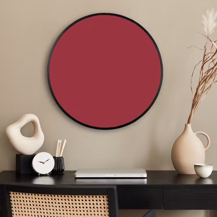 Ronde fotolijst - Antique - Ruby - Rood — 2