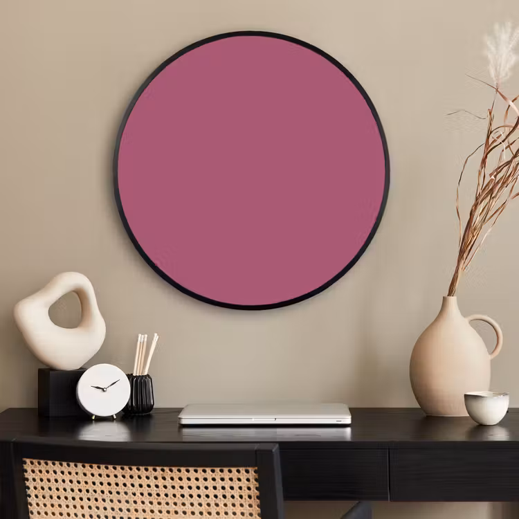 Ronde fotolijst - Berry - Roze -Pink — 2