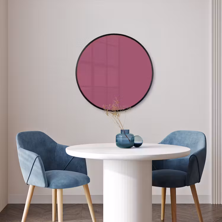Ronde fotolijst - Berry - Roze -Pink — 3
