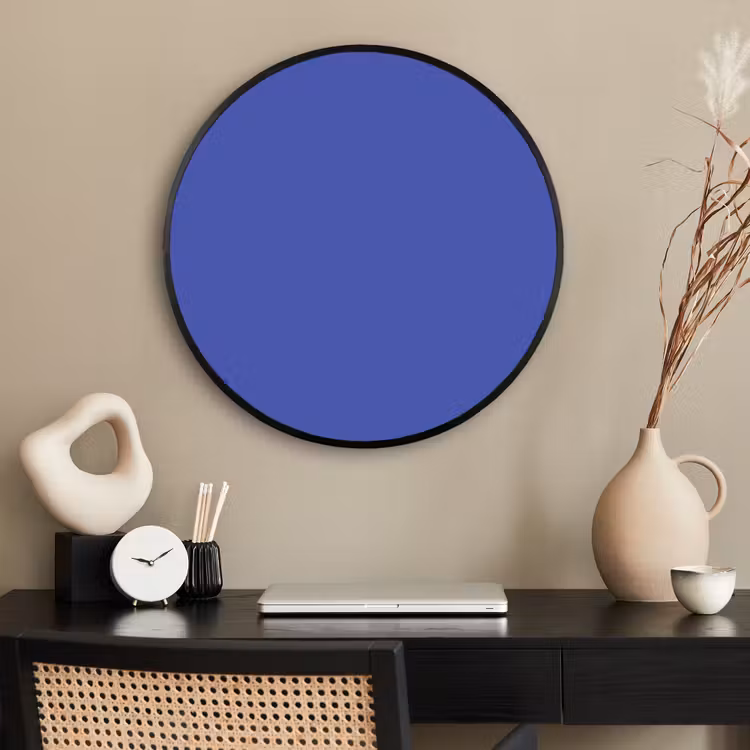 Ronde fotolijst - Chinese - Blue - Blauw — 2
