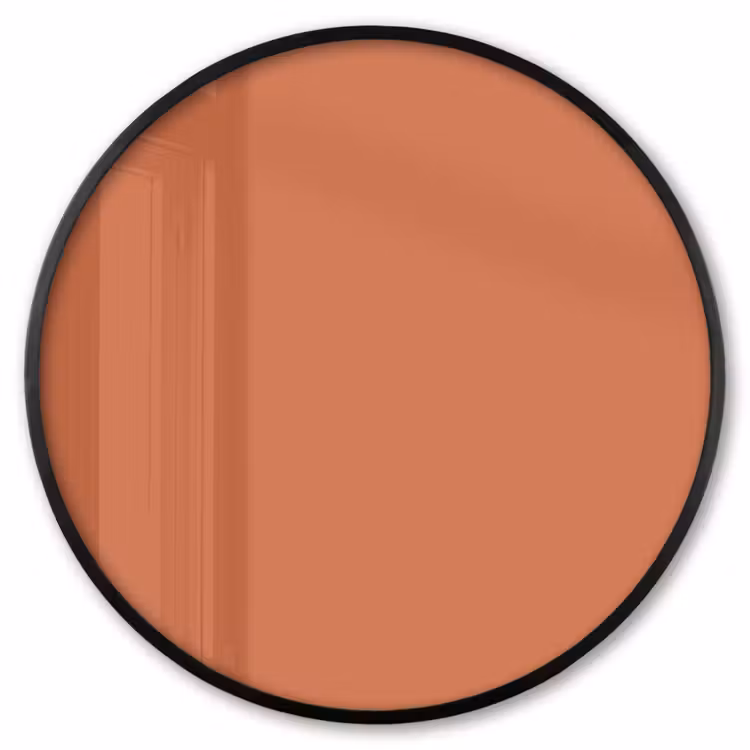 Ronde fotolijst - Classic - Terracotta - Oranje — 1