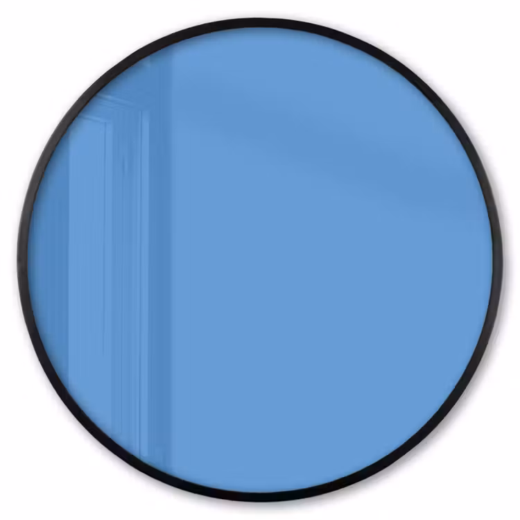 Ronde fotolijst - Cornflower - Blue - Blauw — 1