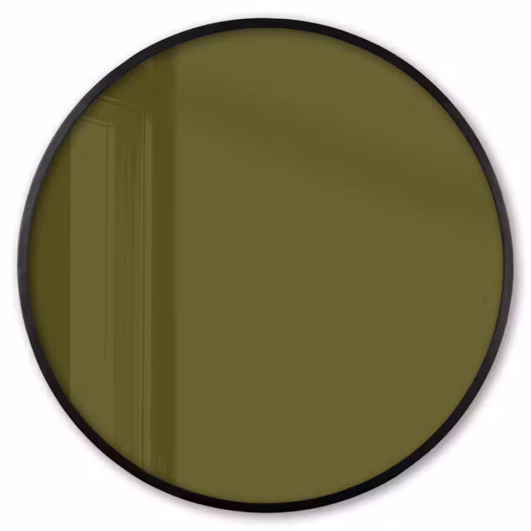 Ronde fotolijst - Dark - Olive - Groen — 1