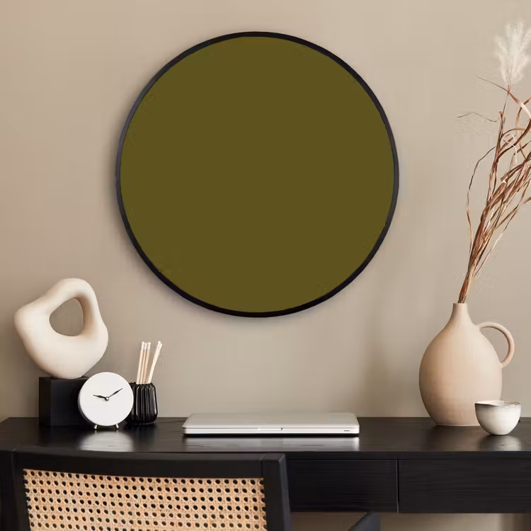 Ronde fotolijst - Dark - Olive - Groen — 2
