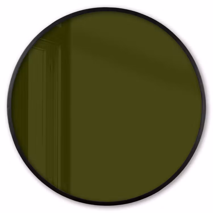 Ronde fotolijst - Dark - Olive - Groen — 1