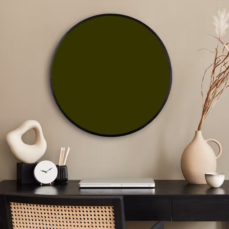 Ronde fotolijst - Dark - Olive - Groen — 2