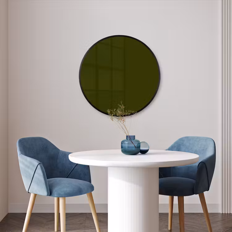 Ronde fotolijst - Dark - Olive - Groen — 3